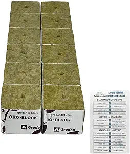 Rockwool cubes