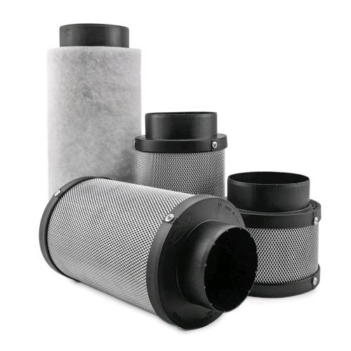 AIRONTEK - CARBON FILTER MADE IN ITALY - (/) 125 - 200MM - 240 M3/H