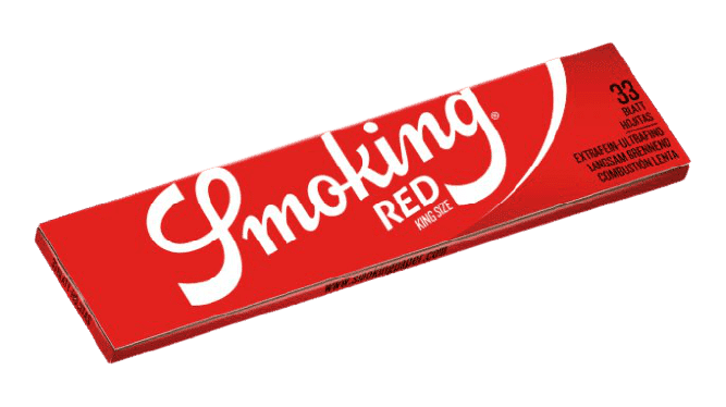 Smoking Brand Rolling Papers King Size - Red