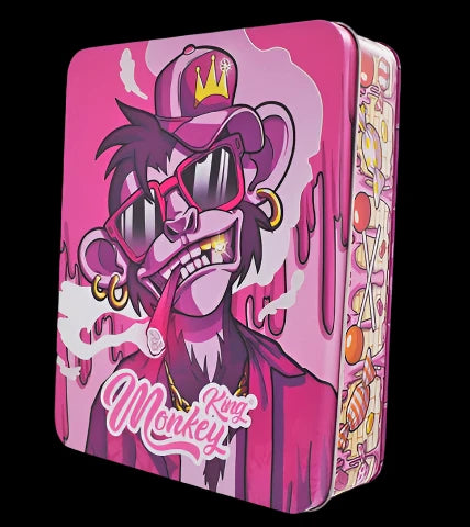 Monkey King Large Metal Storage Box Bubblegum Edition