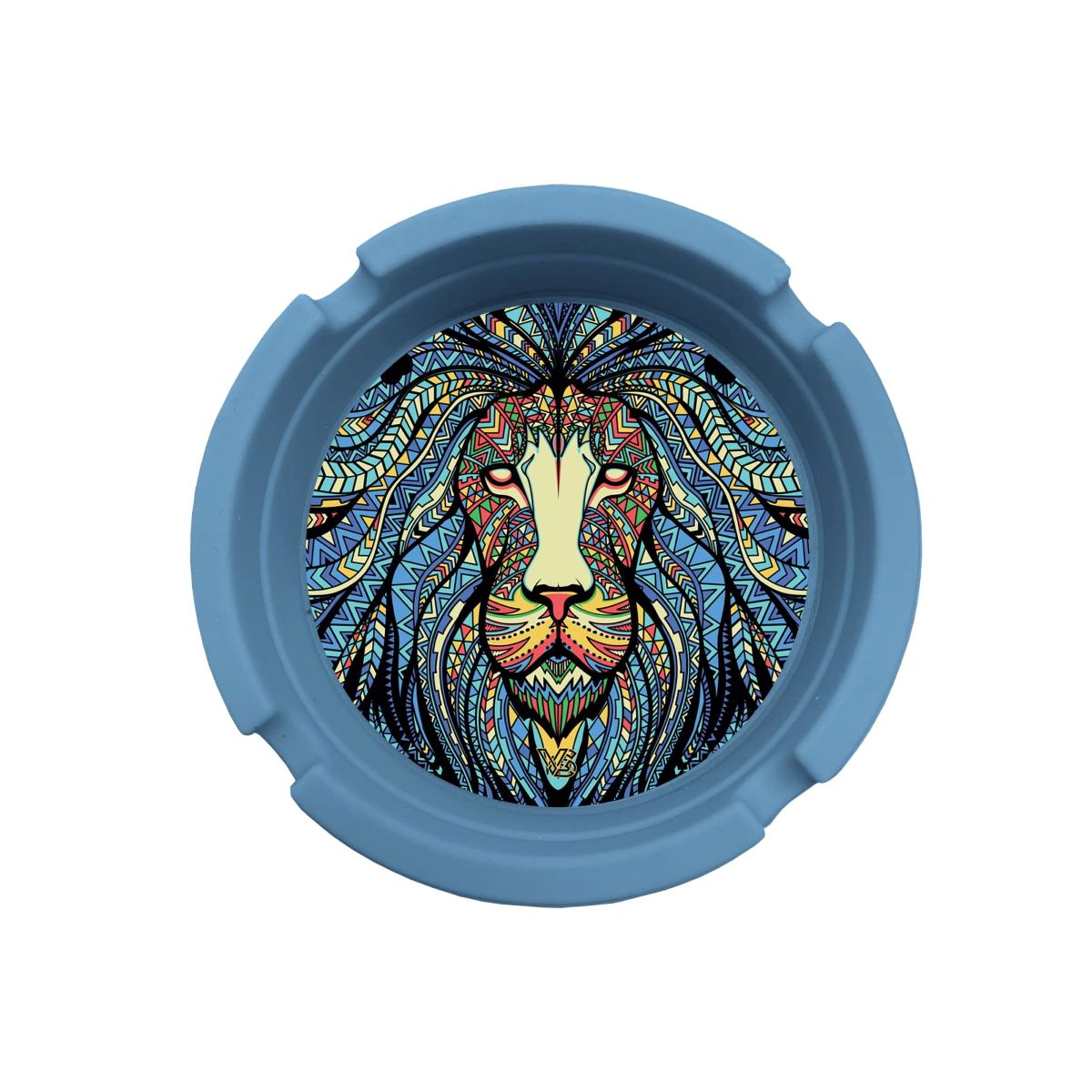 V Syndicate Silicone Ashtray - Tribal Lion