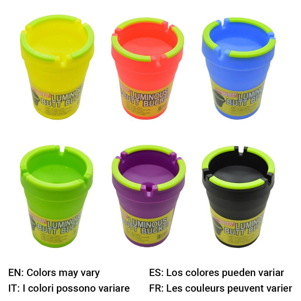 Luminous Butt Bucket Glow-In-The-Dark Ashtray