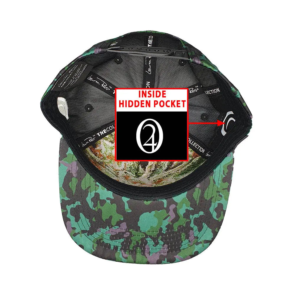 Lauren Rose - Sour Diesel 420 Camo Cap - Blue Lauren Rose