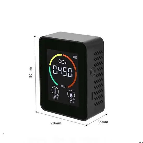 Monitor CO2 - Temperature / Humidity / Air Quality / Carbon Dioxide meter Tree Of Life Growshop - Gozo