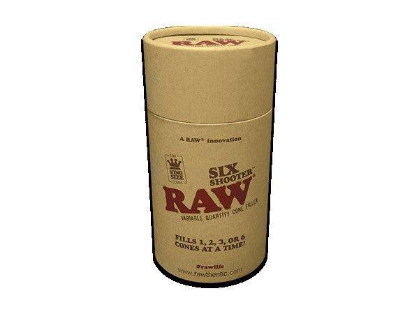 RAW SIX SHOOTER - Variable Quantity Cone Filler RAW