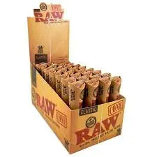 Raw Pre-rolled Cones- Pack of 3 RAW