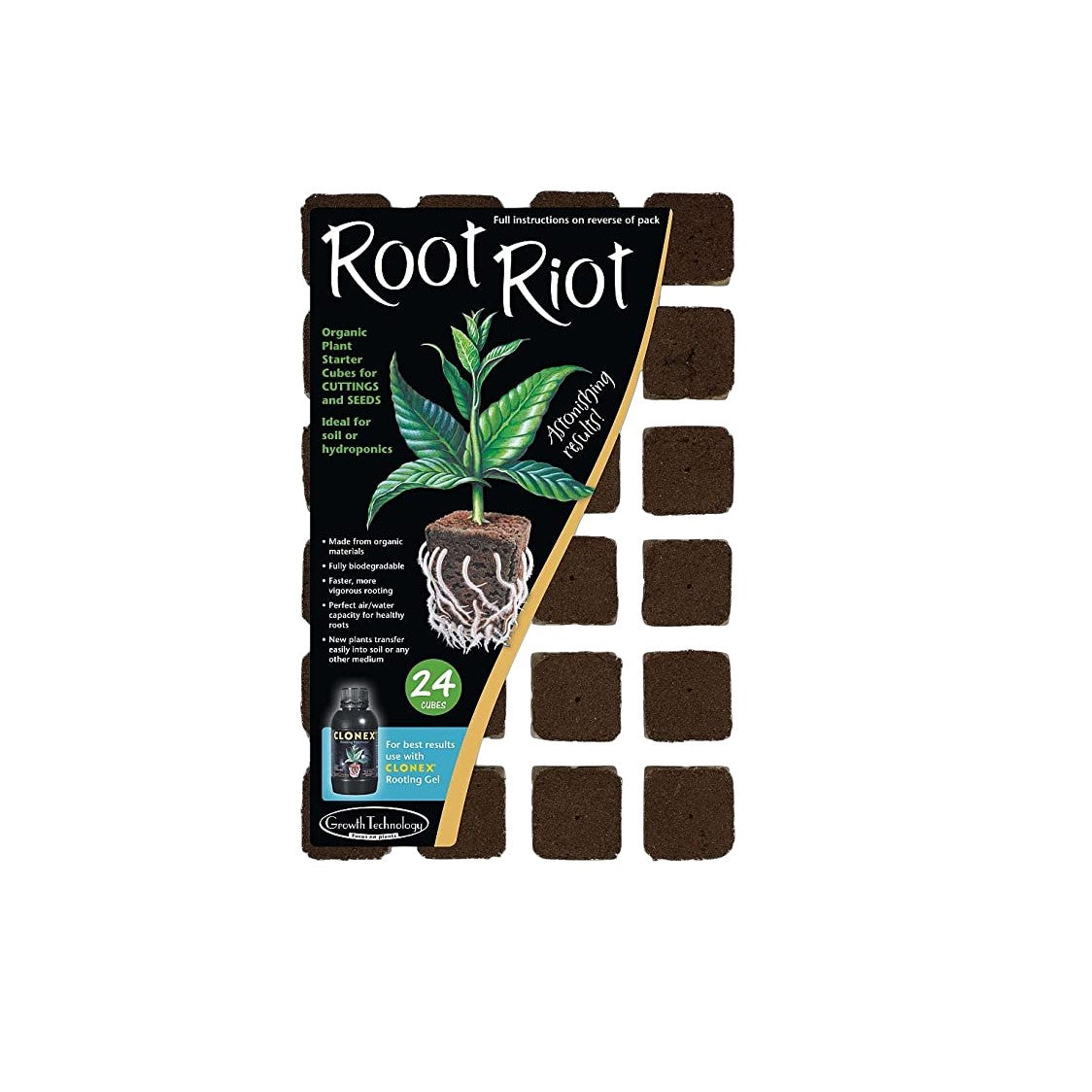 Root Riot cubes Growth Technology